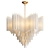Elegant Pulsar Chandelier by L'Arte 3D model small image 1