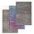 Premium Carpets Set: 3 High-Quality Textures 3D model small image 1