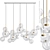 Bolle Zigzag 24 Bubble Chandelier 3D model small image 1