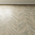 Indigo Oak Chevron Parquet 3D model small image 4