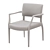 Mid-Century Luccio Oak Dining Chair 3D model small image 3