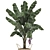 Tropical Plant Basket: Exotic Decor Collection 3D model small image 2