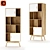 Shelving with 2 doors and 6 niches SHELDON (LA REDOUTE INTERIEURS)
Scandinavian-style 3D model small image 3