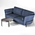 Cosmo Circle Sofa Set: Modern, Stylish, and Versatile 3D model small image 3