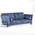 Cosmo Circle Sofa Set: Modern, Stylish, and Versatile 3D model small image 6