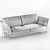 Cosmo Circle Sofa Set: Modern, Stylish, and Versatile 3D model small image 10