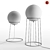 Sleek Modern Floor Lamp 3D model small image 6