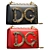 D&G Girls Mini Bag: Red + Black 3D model small image 1