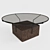 Modern Blackcork Tables Set 3D model small image 3