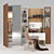 IKEA Furniture Composition with Lighting & Decor 3D model small image 1