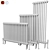 Butler & Rose 2 Column Radiator 3D model small image 3