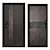 Fortis Deluxe: Advanced Security Doors 3D model small image 1