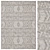 Luxurious Carrelero Wool Rug 3D model small image 1