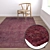 Luxury Carpet Set: High-Quality Textures 3D model small image 5