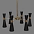 Hourglass Pendant Light Fixture 3D model small image 2