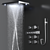 MAOFALZZNA LED Shower Set: 5 Modes, Waterfall Head 3D model small image 3