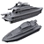 Custom 3D Yacht Model 3D model small image 3