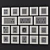 Sleek Silver Schneider Zencelo Switches 3D model small image 1