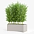 Sleek Jardiniere: Stylish 1500 3D model small image 3