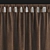 Elegance in Brown: Tulle-Infused Curtains 3D model small image 2