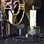 Golden Decor Set: Elegant & Versatile 3D model small image 3