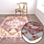 Premium Carpet Set: High-Quality Textures & Versatile Options 3D model small image 5