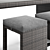 Outdoor Bar Set: Stylish and Sturdy Furniture for Your Outdoor Space 3D model small image 3