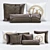 Luxury Designer Pillows from Vittoria Frigerio 3D model small image 1