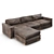  Luxe Maxwell Sofa: Timeless Elegance 3D model small image 2