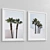 Tropical Vibes: Palm Tree Prints 3D model small image 2