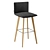 Modern High-Back Jalis Chair 3D model small image 2