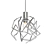 Modern Crystal Pendant Light Collection 3D model small image 2