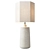 Elegance Illuminated: Ceramic Base Lamp 3D model small image 2