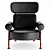 Elegant Ligne Roset Astair Armchair 3D model small image 2