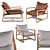 Elegant Ace Chair: Stylish Design & Comfort 3D model small image 1