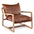 Elegant Ace Chair: Stylish Design & Comfort 3D model small image 4