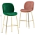 Elevated Style: Turin-2 Bar Chair 3D model small image 1