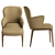 Elegant Idex M Chair 3D model small image 2
