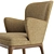 Elegant Idex M Chair 3D model small image 3