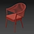 Elegance Series Woven Rope Chair 3D model small image 4