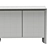 Elegant Hamilton Cabinet: Wood, Stainless Steel 3D model small image 5