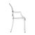 Anime Transparent Dining Chair: Sleek and Stylish 3D model small image 3