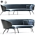 Bice Curve Sofa: Custom Design & Superior Comfort 3D model small image 1
