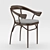 Ergonomic Bistrot Chair by Nigel Coates 3D model small image 1