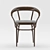 Ergonomic Bistrot Chair by Nigel Coates 3D model small image 3