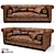 Luxury Designer Baxter Alfred Sofa 3D model small image 1