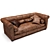 Luxury Designer Baxter Alfred Sofa 3D model small image 2