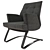 Cozy Contemporary Armchair 3D model small image 3