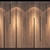 Elegant Oak Wood Panel 3D model small image 2