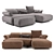 Luxury Comfort at its Best: Koinor Avivo Sofa 3D model small image 1